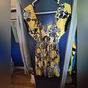Yellow Flower Sundress